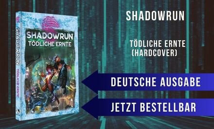 Shadowrun: Tödliche Ernte (Hardcover) (DE)