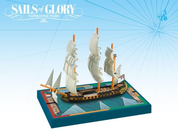 Sails of Glory: French Frigate Ship Pack - Carmagnole 1793 (EN)