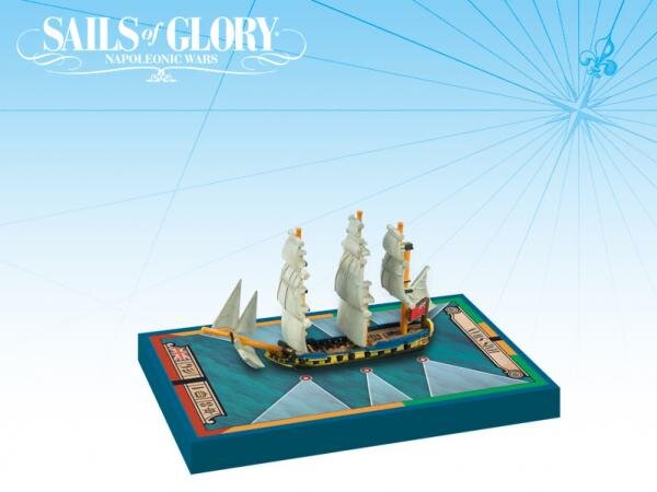 Sails of Glory: British Ship-Sloop Ship Pack - HMS Swan 1767 (EN)