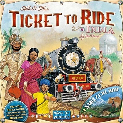 Zug um Zug: Indien & Schweiz (DE)