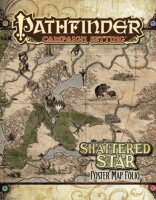 Pathfinder: Campaign Setting - Shattered Star Poster Map...
