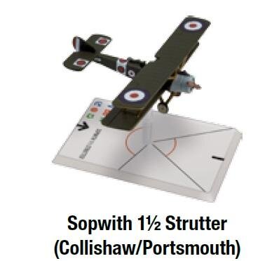 Wings of Glory WW1: Sopwith 1 1/2 Strutter - Collishaw/Portsmouth (EN)