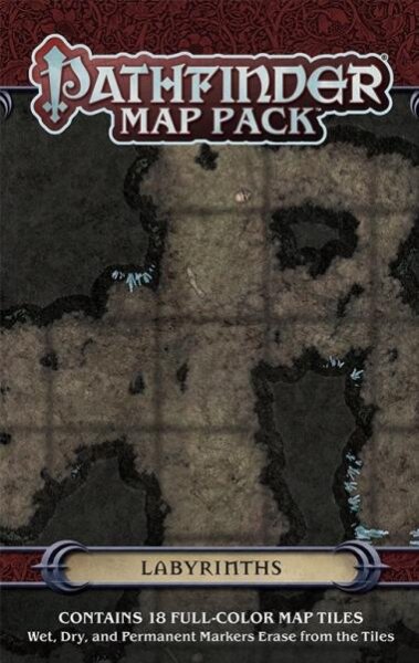 Pathfinder: GM Map Pack - Labyrinths (EN)