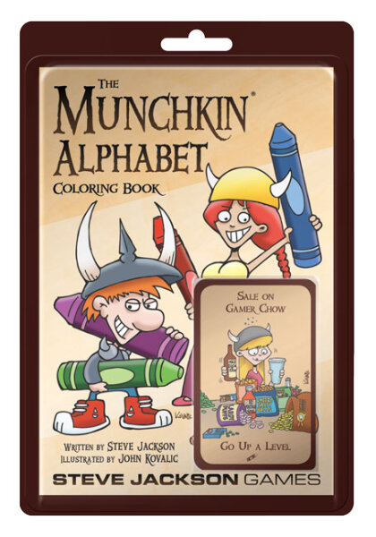 Munchkin: Alphabet Coloring Book (EN)