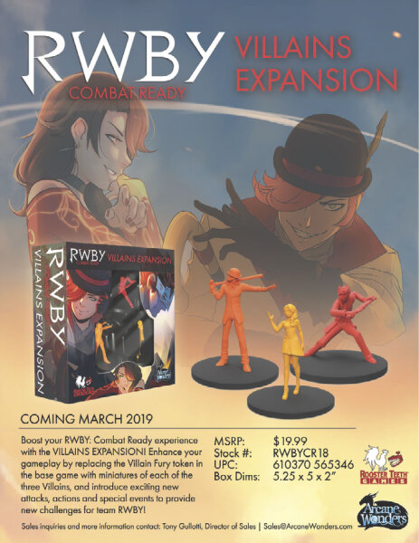 RWBY: Combat Ready - Villians Expansion (EN)
