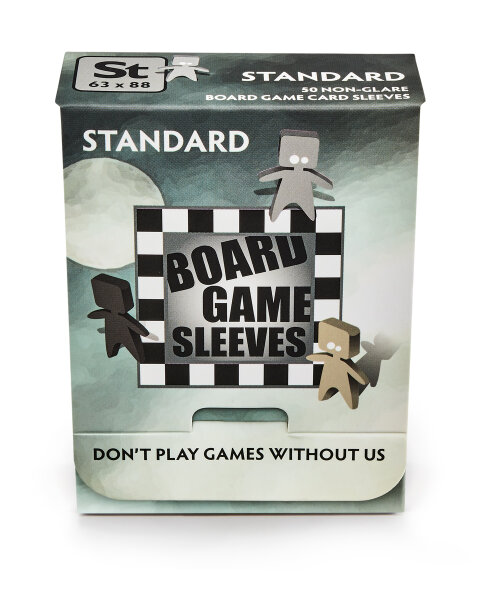 Board Games Sleeves - Non-Glare - Standard (63x88mm) - 50 Pcs