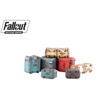 Fallout - Wasteland Warfare: Terrain Expansion - Vault Tec Supplies (2019) (EN)