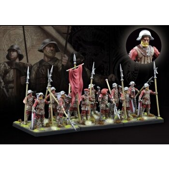 Conquest: Hundred Kingdoms - Militia Pikemen (EN)