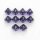 Chessex Translucent Ten d10 Set - Purple/white