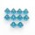 Chessex Translucent Ten d10 Set - Teal/white