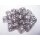 Chessex Translucent 12mm d6 with pips Dice Blocks (36 Dice) - Smoke w/white