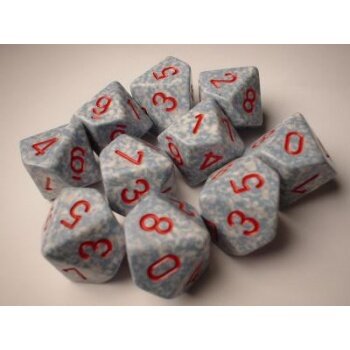 Chessex Speckled Ten d10 Set - Air