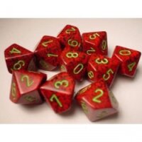 Chessex Speckled Ten d10 Set - Strawberry