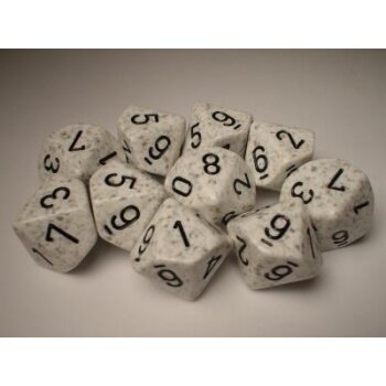 Chessex Speckled Ten d10 Set - Arctic Camo