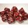 Chessex Speckled Ten d10 Set - Silver Volcano