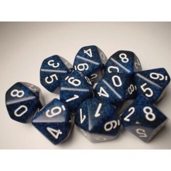 Chessex Speckled Ten d10 Set - Stealth