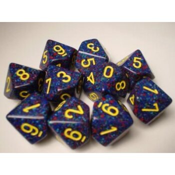 Chessex Speckled Ten d10 Set - Twilight