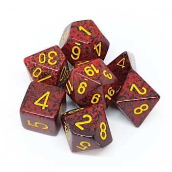 Chessex Speckled 7-Die Set - Mercury