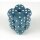 Chessex Speckled 16mm d6 with pips Dice Blocks (12 Dice) - Sea