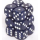 Chessex Speckled 16mm d6 with pips Dice Blocks (12 Dice) - Stealth