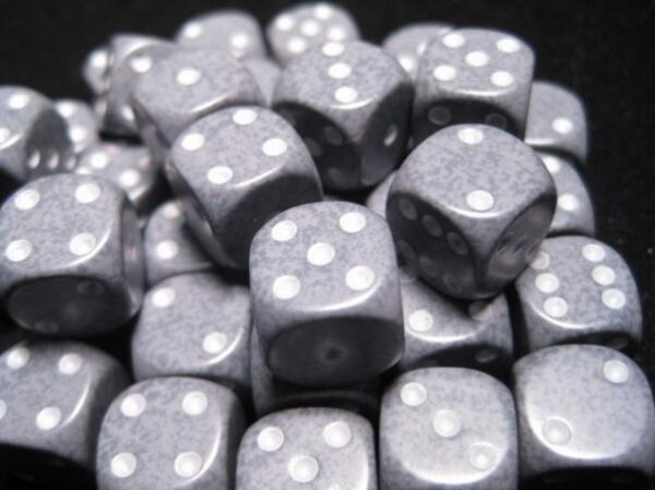 Chessex Speckled 12mm d6 Dice Blocks with Pips (36 Dice) - Hi-Tech