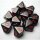 Chessex Opaque Ten d10 Set - Black/red