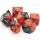 Chessex Gemini 7-Die Set - Black-Red w/gold
