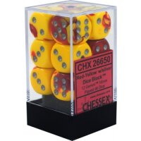 Chessex Gemini 16mm d6 with pips Dice Blocks (12 Dice) -...