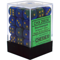 Chessex Gemini 12mm d6 Dice Blocks with pips Dice Blocks...