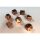 Chessex Specialty Dice Sets - Solid Metal Copper Colour Poly 7 die set