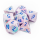 Chessex Festive 7-Die Set - Pop Art w/blue