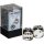 Chessex Specialty Dice Sets - Silver-Plated Metallic 16mm d6 with pips Pair (2)