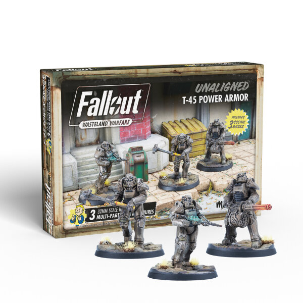 Fallout: Wasteland Warfare - Unaligned: T 45 Power Armor (EN)