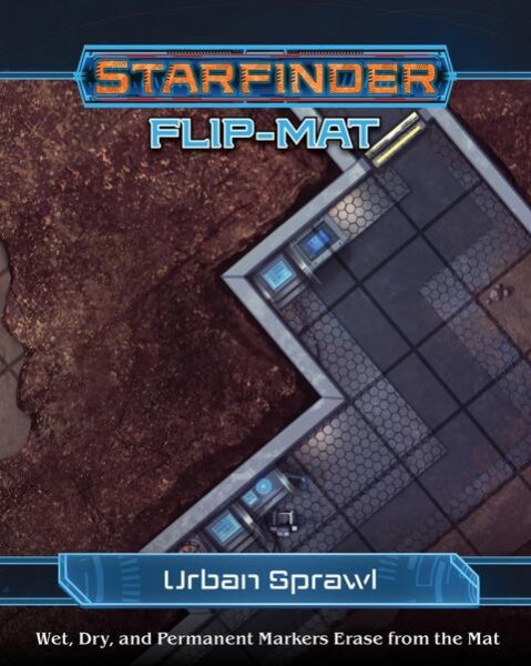 Starfinder RPG: Flip-Mat: Urban Sprawl
