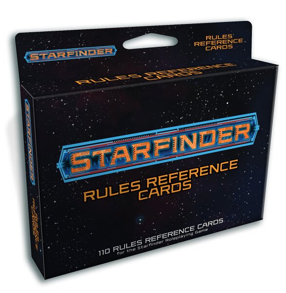 Starfinder RPG: Rules Reference Cards Deck (EN)
