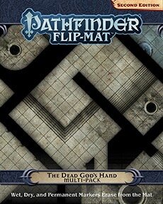 Pathfinder Flip-Mat: The Dead Gods Hand Multi-Pack 2nd Edition
