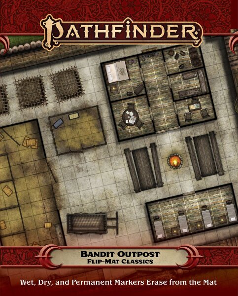 Pathfinder Flip-Mat Classics: Bandit Outpost