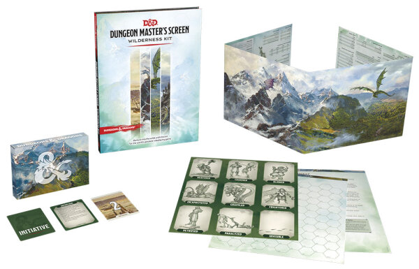 Dungeons & Dragons RPG - Dungeon Masters Screen Wilderness Kit (EN)