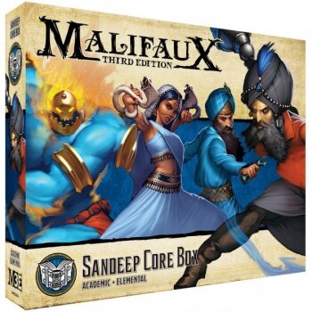 Malifaux 3rd Edition: Sandeep Core Box (EN)