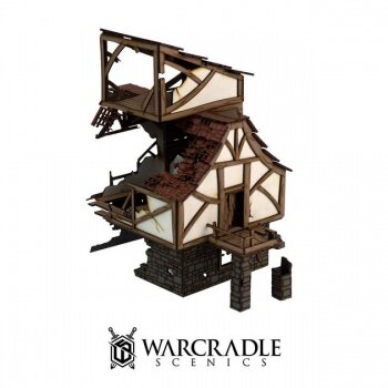 Warcradle Scenics: Gloomburg - Ruined Ramshackle Residence