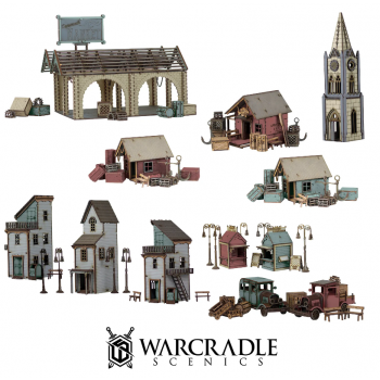 Warcradle Scenics: Dunsmouth - Dock Set