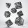 Classic RPG Smoky & White Dice Set (7)