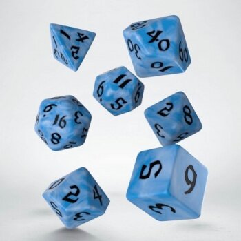 Classic Runic Glacier & Black Dice Set 7