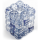 Chessex Signature 12mm d6 with pips Dice Blocks (36 Dice) - Nebula Black w/white