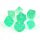 Chessex Borealis Light Green/Gold Luminary 7-Die Set