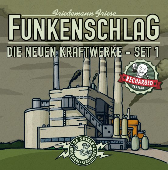 Funkenschlag (Recharged Version): Die neuen Kraftwerke - Set 1 (DE)