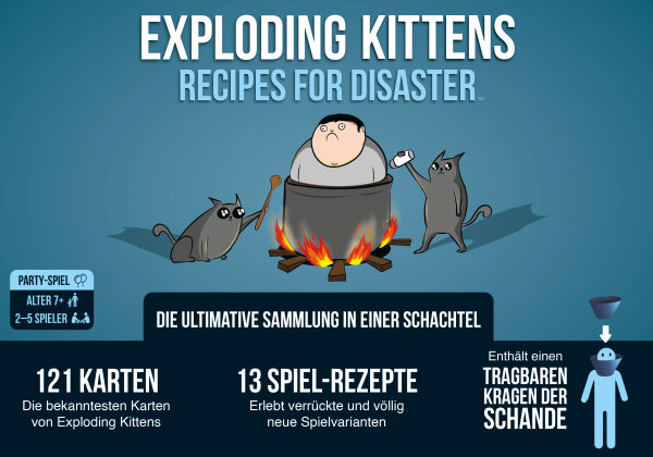 Exploding Kittens: Recipes for Disaster (DE)