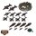 Dystopian Wars - Black Wolf Battlefleet Set (EN)