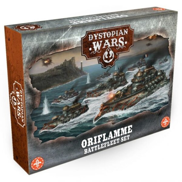 Dystopian Wars: Oriflamme Battlefleet Set (EN)