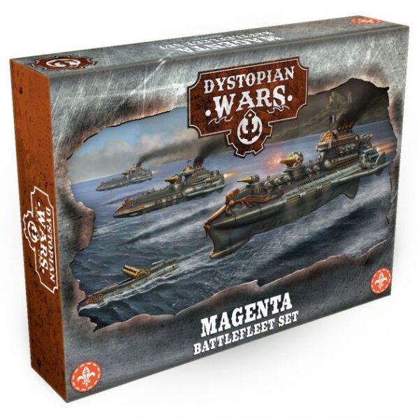 Dystopian Wars: Magenta Battlefleet Set (EN)